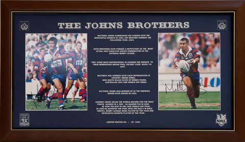  Signed - The Johns Brothers - Print - Blazed In Glory