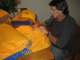  Signed - 1986 Parramatta Eels Premiers - Rugby League - Blazed In Glory - 7
