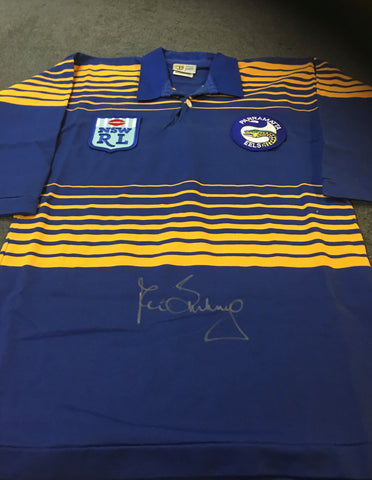 Peter sterling signed parramatta Eels jersey Large