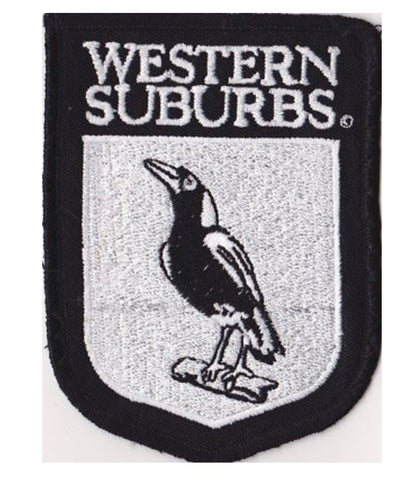 Western Suburbs Magpies iron on
