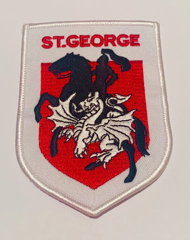 Saint George Patch St George Dragons iron on – Blazed In Glory
