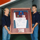  Signed - 1996 Manly Warringah Sea Eagles Premiers - Rugby League - Blazed In Glory - 2