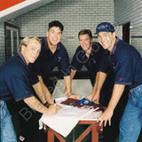  Signed - 1996 Manly Warringah Sea Eagles Premiers - Rugby League - Blazed In Glory - 3