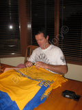  Signed - 1986 Parramatta Eels Premiers - Rugby League - Blazed In Glory - 9